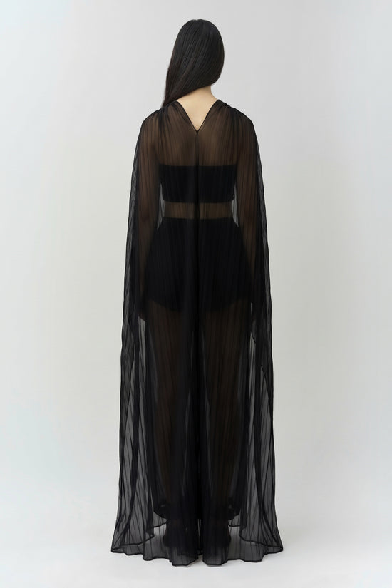 Genoa Crinkle Jersey Cape