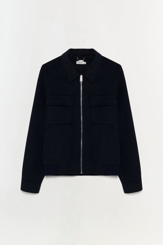 Dennis Wool Zip Up Jacket