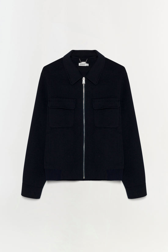 Dennis Wool Zip Up Jacket