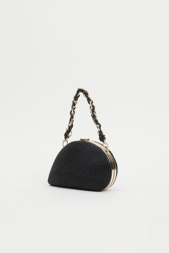 Bridget Corded Shell Clutch