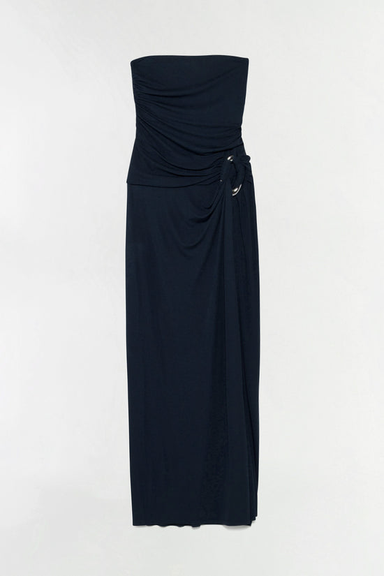 Emma Strapless Jersey Gown