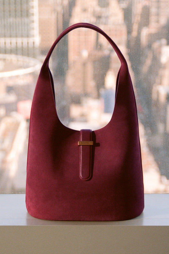 Khai Suede Hobo Bag