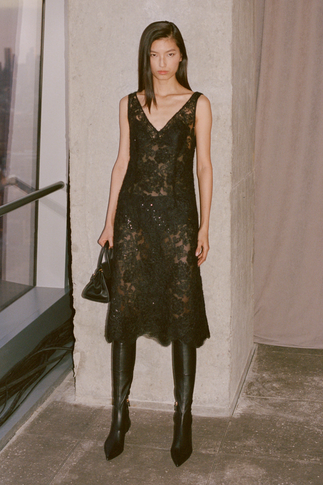 Simkhai Women's Delphine Embellished Lace Cocktail Dress - Black - Size 2 Simkhai Women's Delphine Embellished Lace Cocktail Dress - Black - Size 2