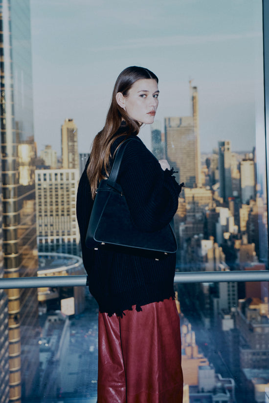 Kobie Wide Leg Leather Pant