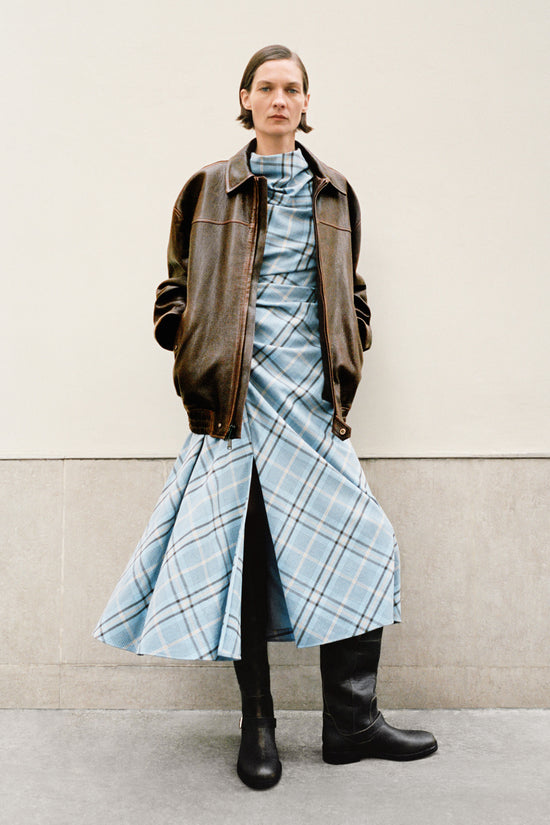 Burke Draped Midi Dress