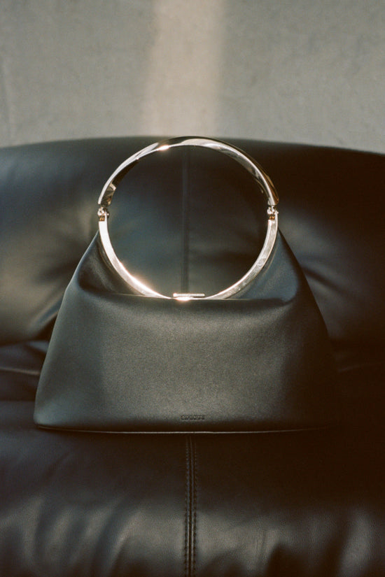 Luca Leather Top Handle Bag