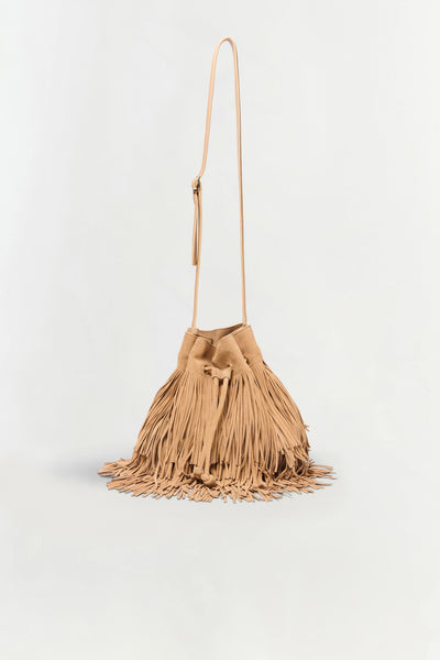 Marena Suede Fringe Crossbody – SIMKHAI