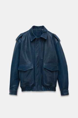 Gideon Leather Flight Jacket