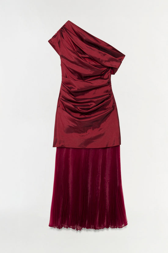 Ammalie Taffeta Midi Dress