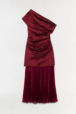 Ammalie Taffeta Midi Dress