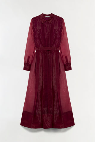 Montgomery Organza Belted Dress