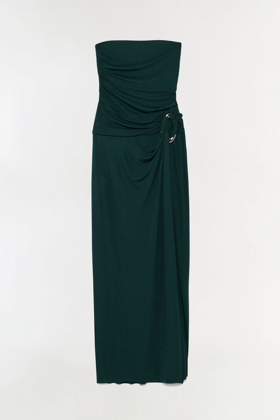Emma Strapless Jersey Gown