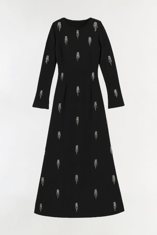 Coretta Embellished Midi Dress