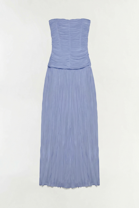 Danielle Crinkle Jersey Bustier Gown