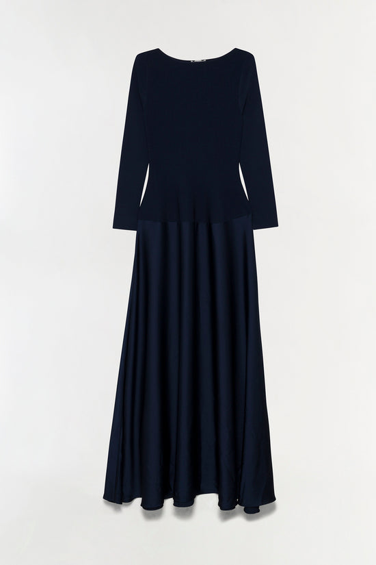 Paola Satin Knit Gown