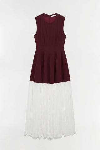 Raleigh Pleated Midi Dress