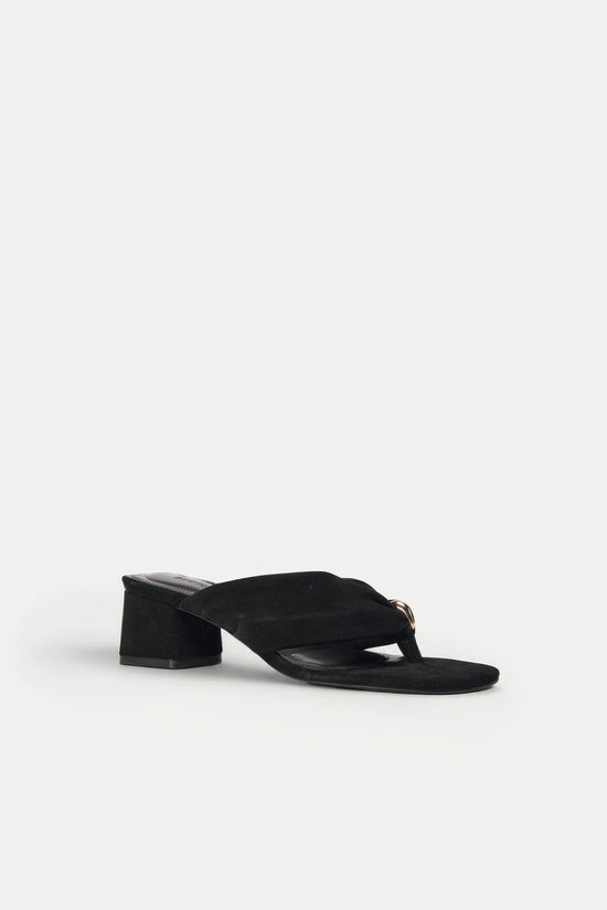 Stella Suede Block Heel