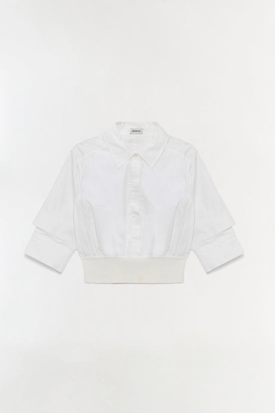 Stiles Knit Cotton Shirt