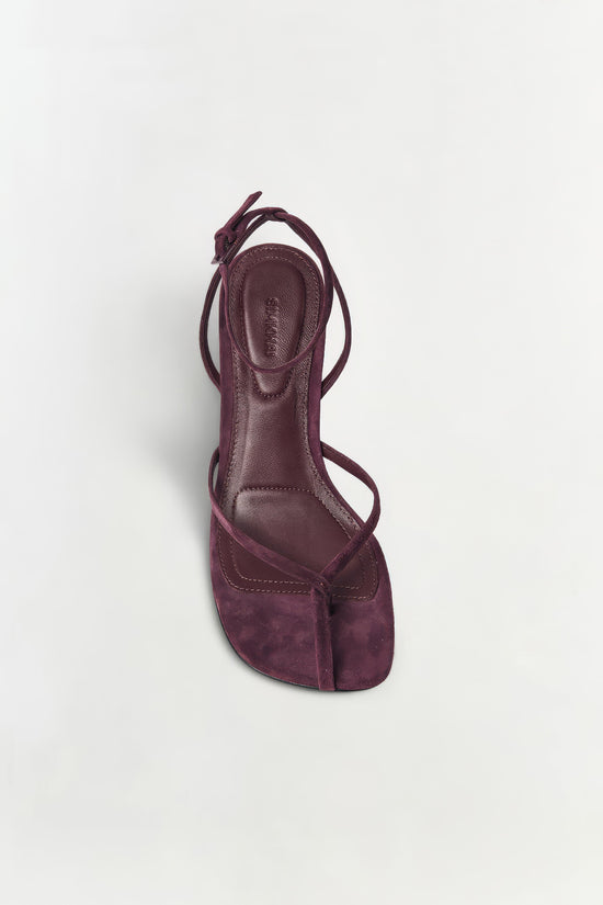 Kelsey Suede Strappy Wedge