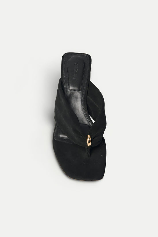 Stella Suede Block Heel