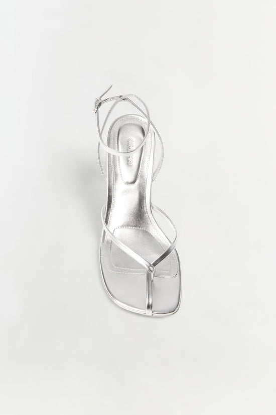Kelsey Leather Strappy Wedge