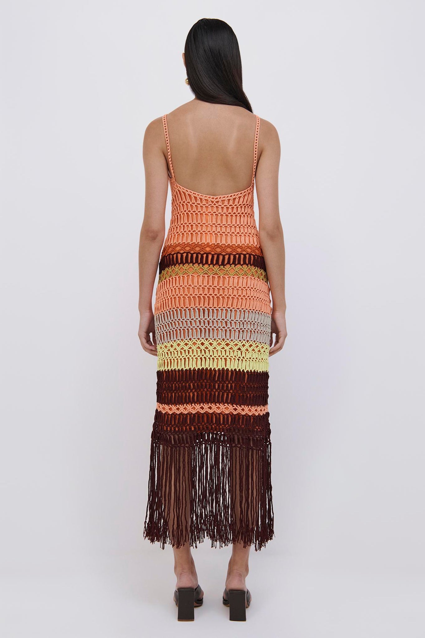 Marie Crochet Maxi Dress - SIMKHAI 