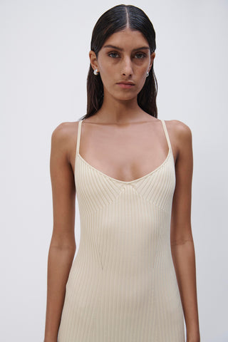 Diana Beaded Macrame Midi Dress - SIMKHAI 