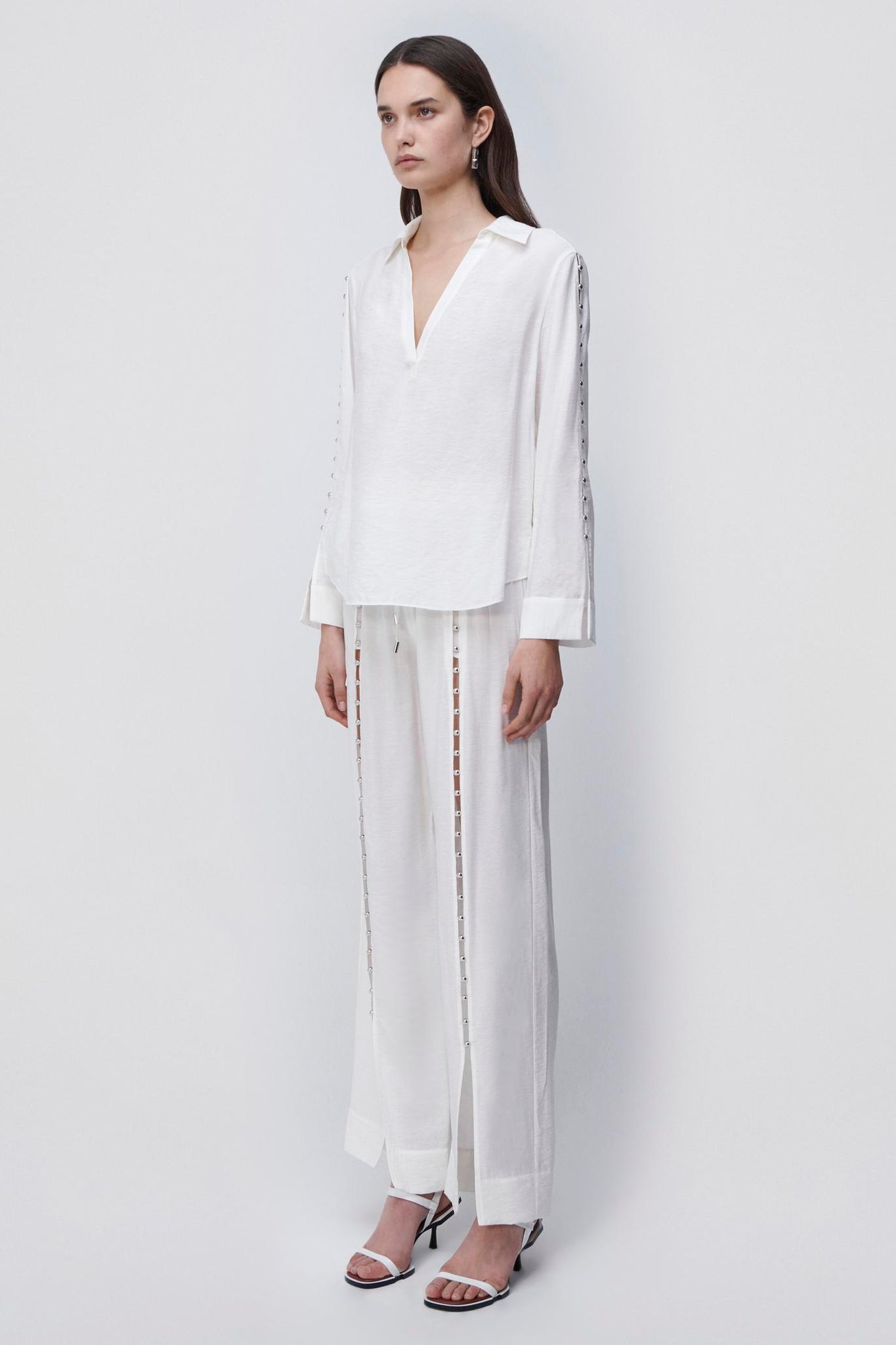 Stormy Beaded Coverup Top