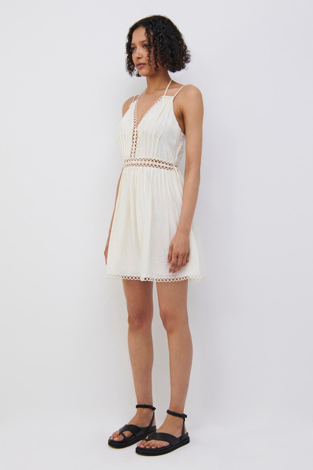 Trista Summer Lace Mini Dress