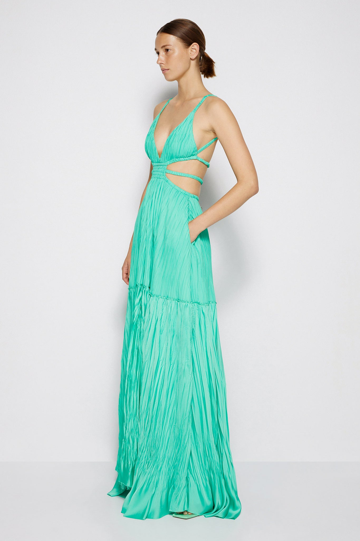Jonathan Simkhai Black Lace & Tulle Mermaid Sheer Gown M Jonathan Simkhai |  TLC