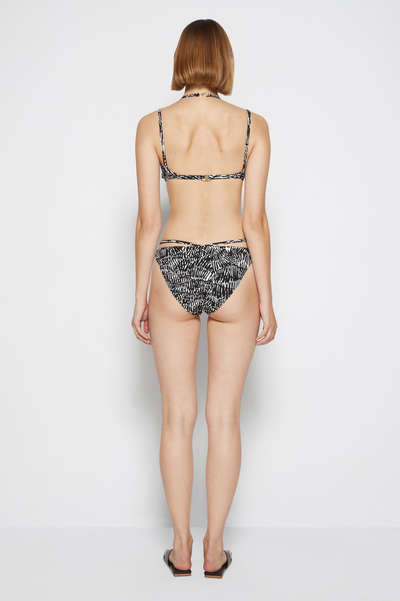 Aliana Printed Bikini Top - SIMKHAI 