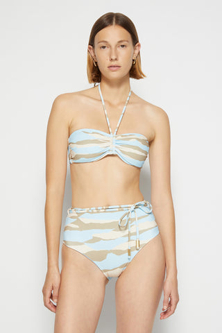 Adelina Printed Bikini Top - SIMKHAI 