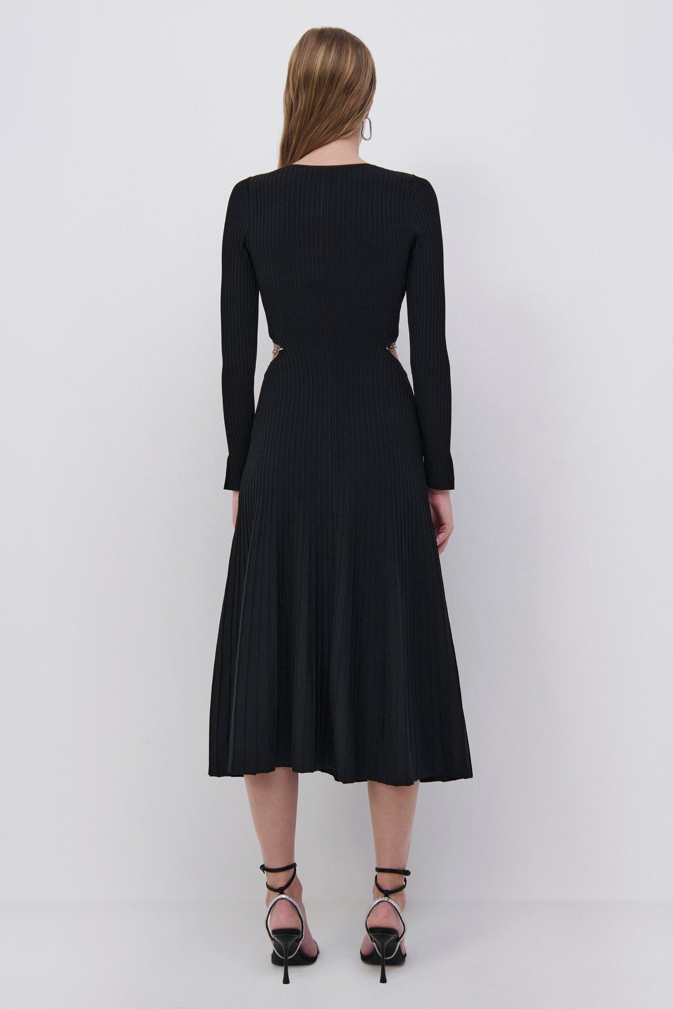 Kathryn Compact Rib Midi Dress