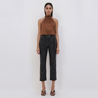 River Eco Vegan Leather Pant - SIMKHAI 