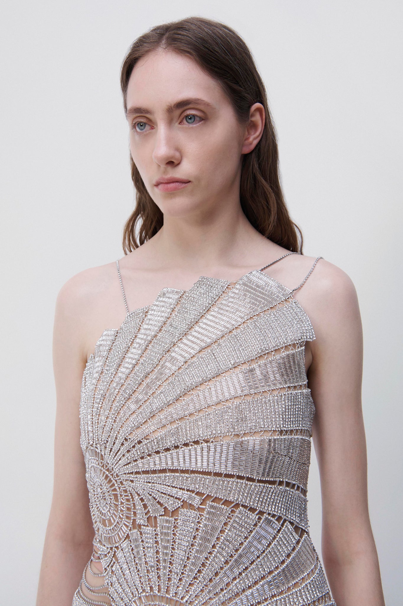 Penelope Crystal Shell Dress
