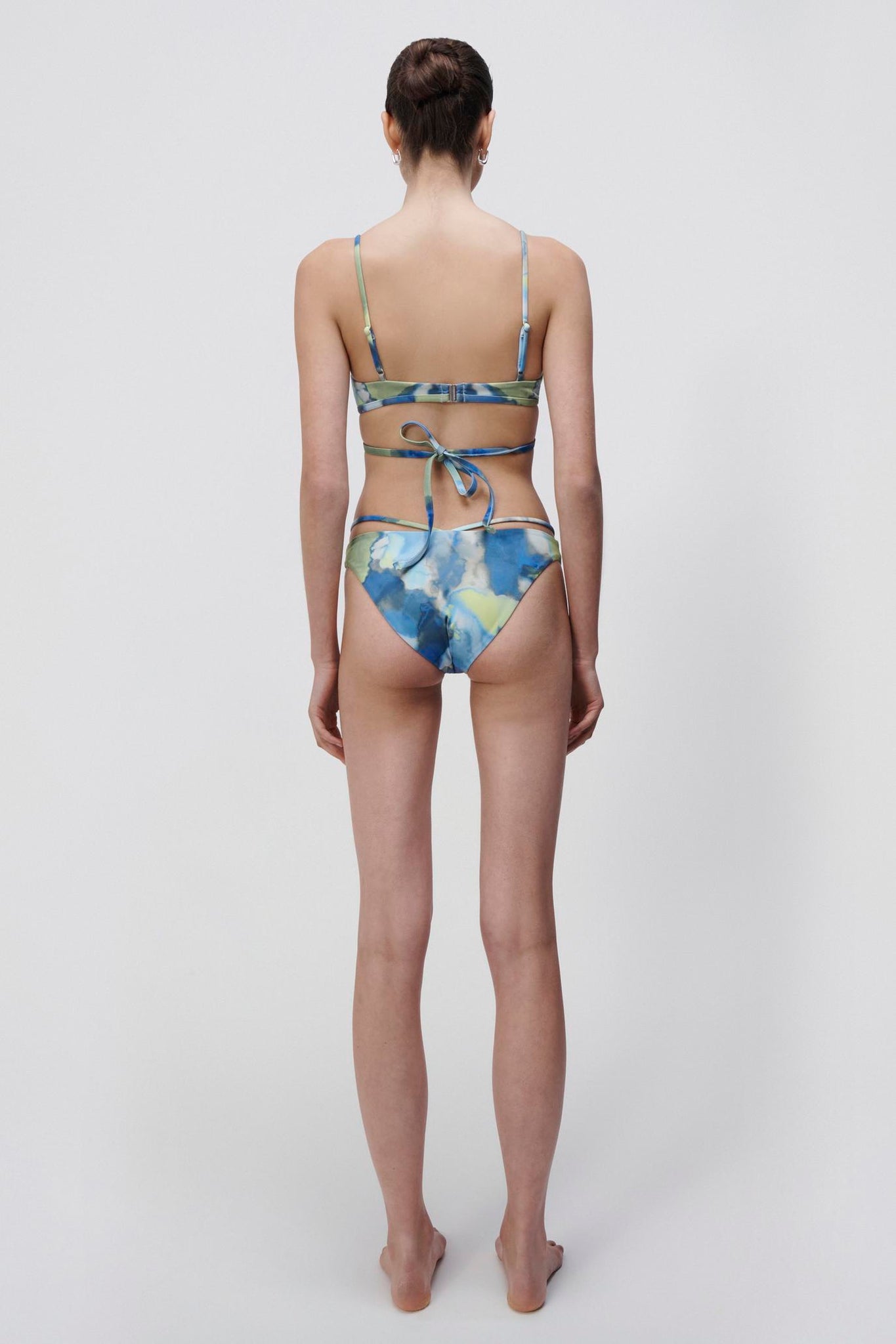 Emmalynn Watercolor Bikini Bottom - SIMKHAI 