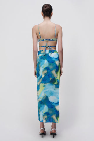Makai Print Coverup Skirt - SIMKHAI 