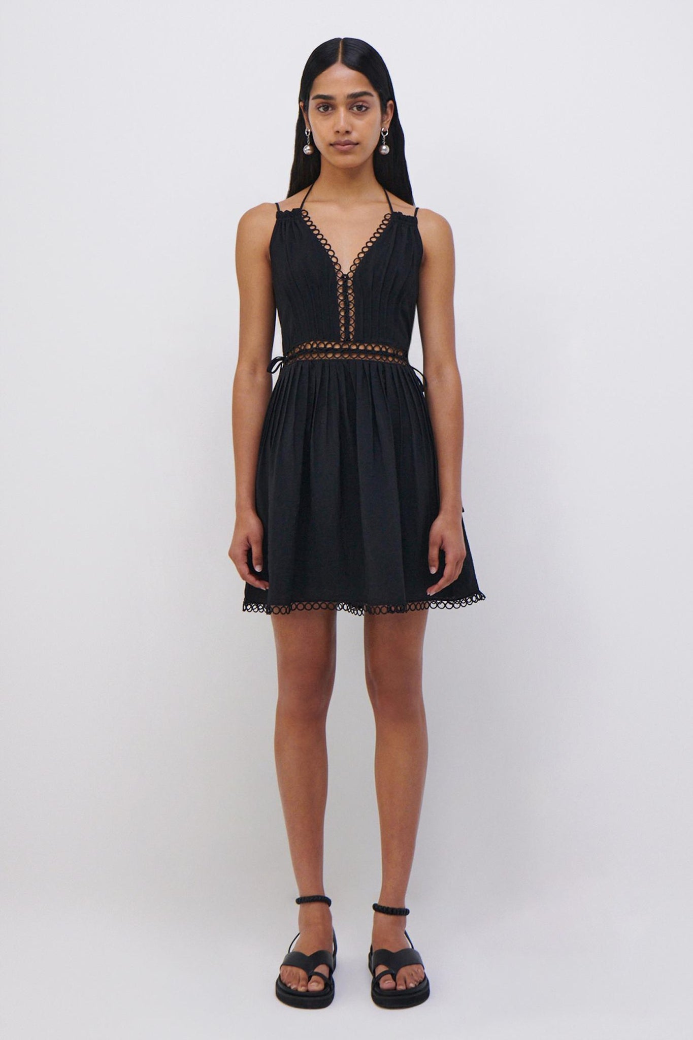 Trista Summer Lace Mini Dress - SIMKHAI 