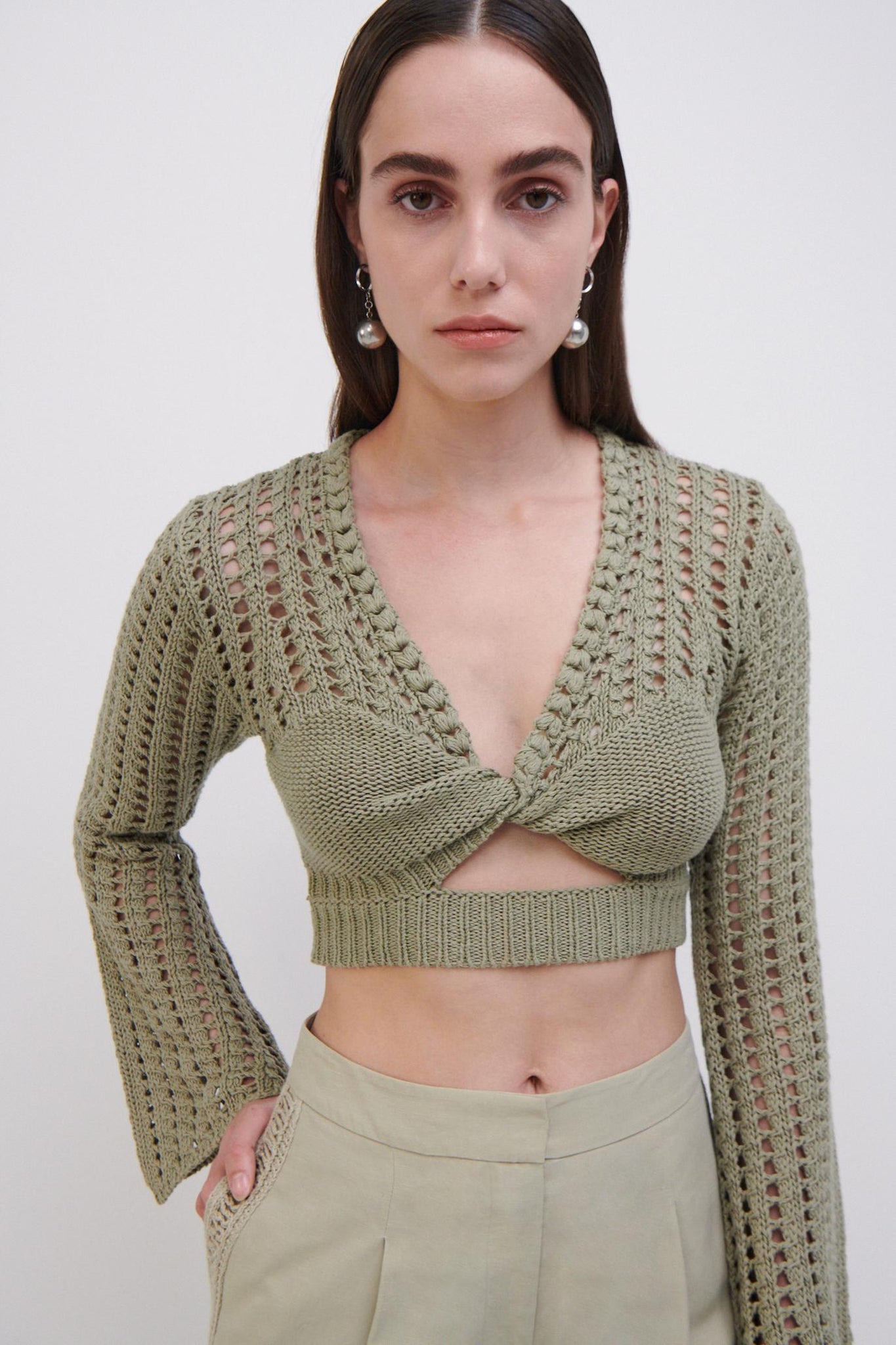 Nile Crochet Crop Top