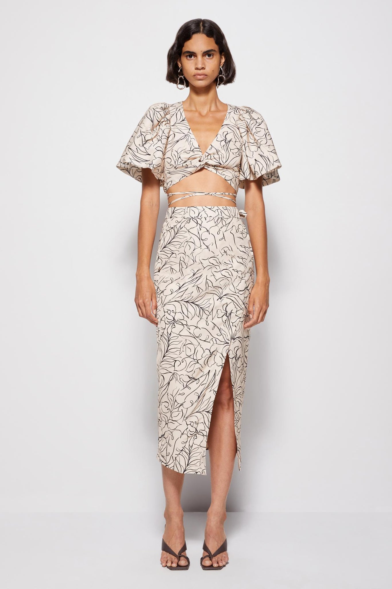 Valencia Linen Skirt - SIMKHAI 