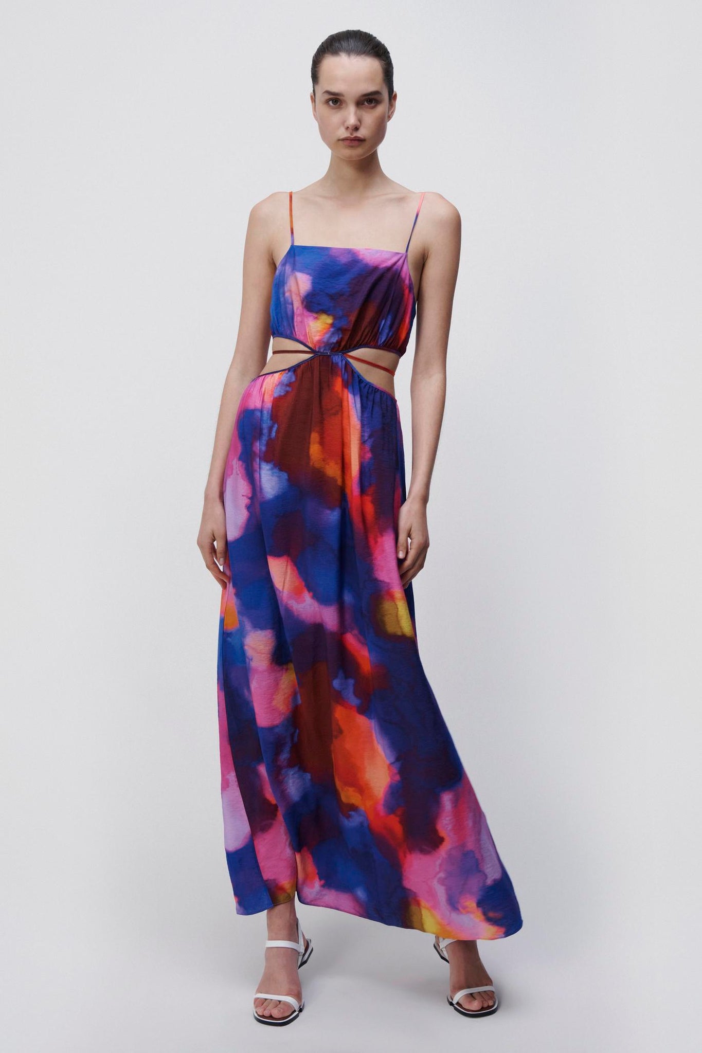 Amora Printed Coverup Maxi Dress - SIMKHAI 