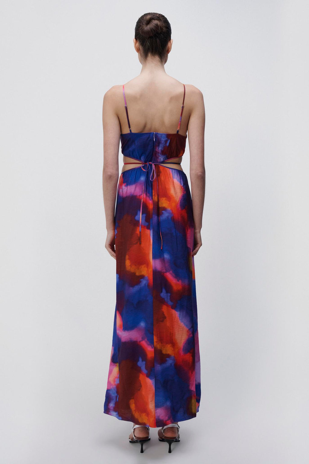 Amora Printed Coverup Maxi Dress