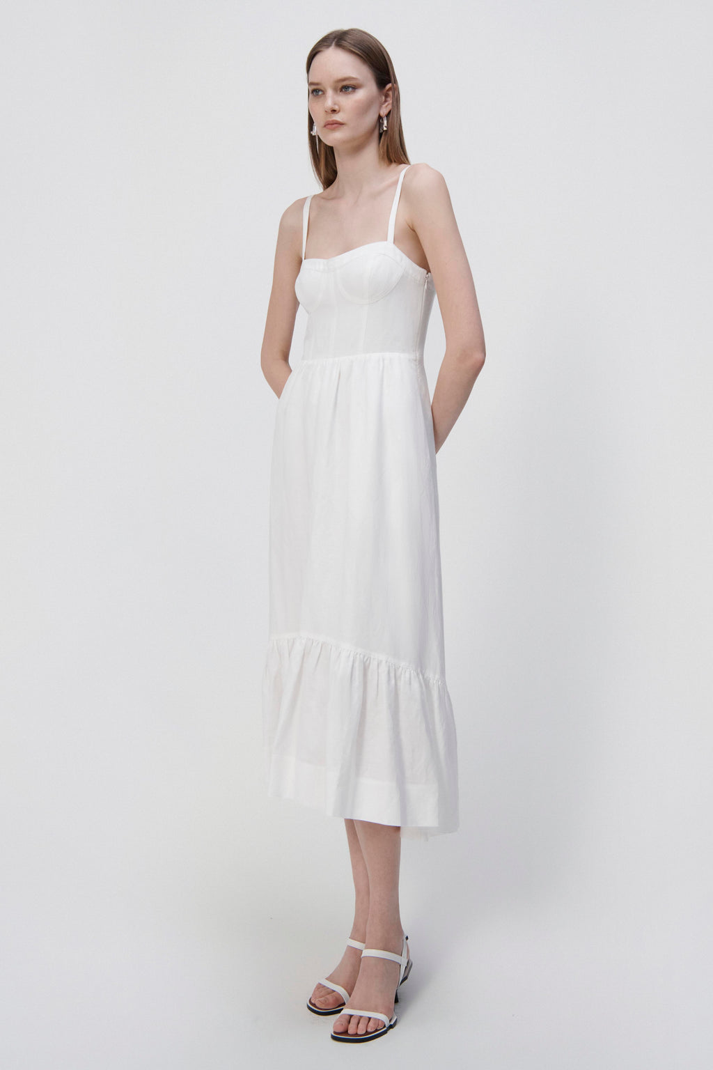 Kitzia Linen Coverup Dress – SIMKHAI