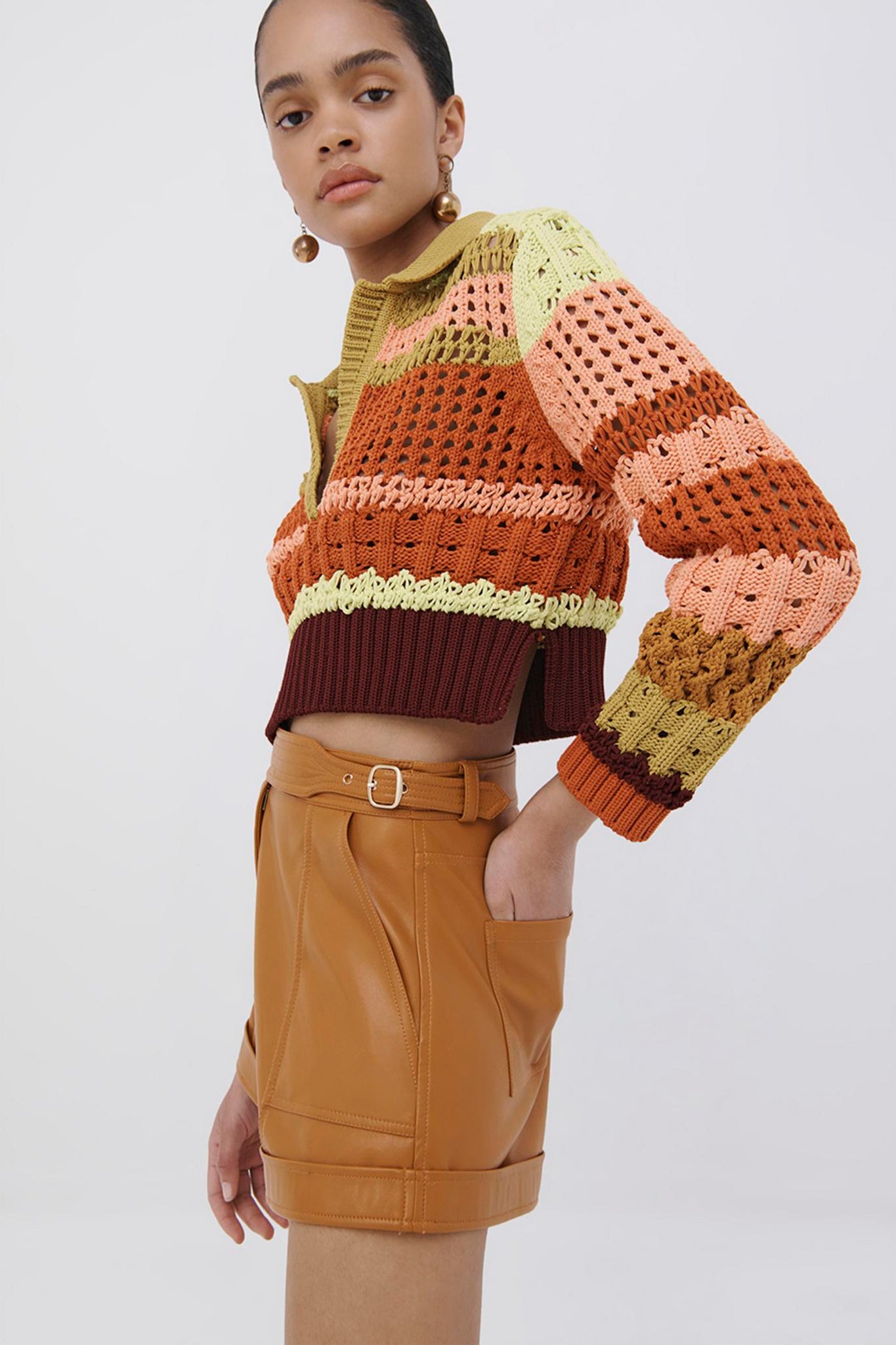 Chace Vegan Leather Short