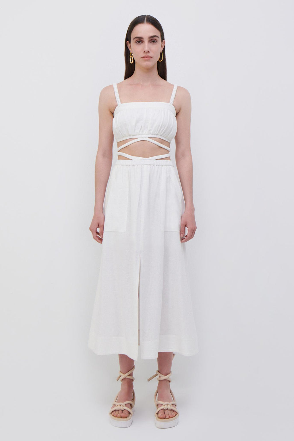 Stevie Linen Skirt
