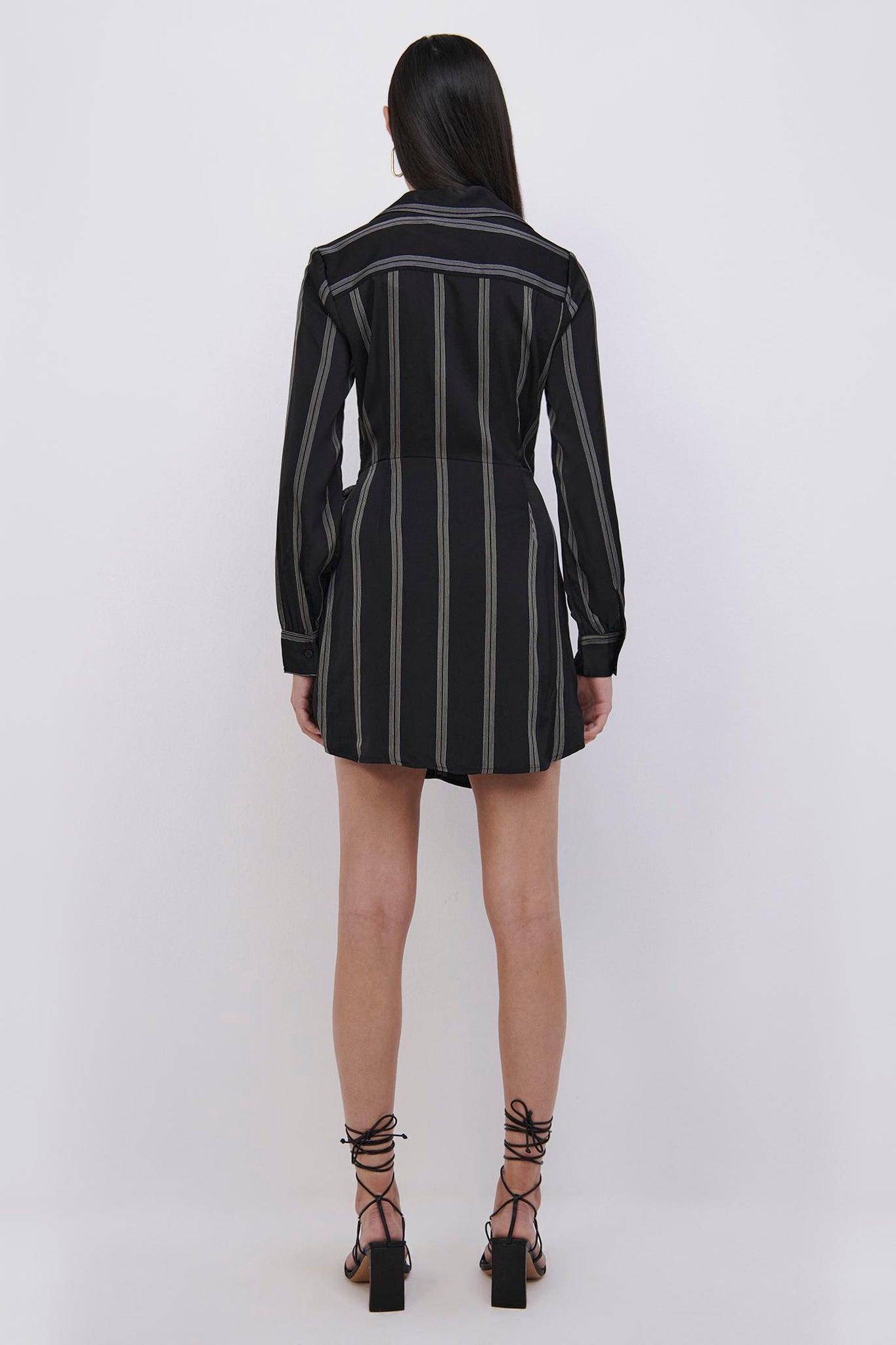 Bondi Pajama Stripe Mini Dress