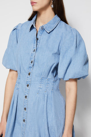 Ciara Denim Dress - SIMKHAI 