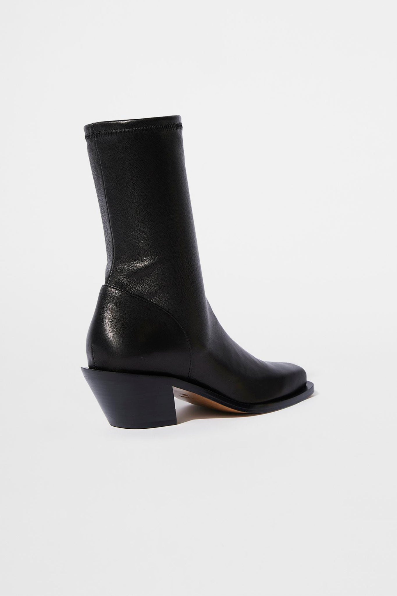 Livvy Vegan Leather Heeled Boots