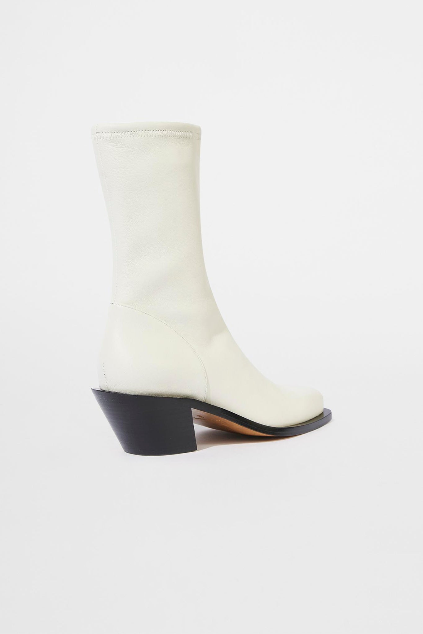 Livvy Vegan Leather Heeled Boots - SIMKHAI 