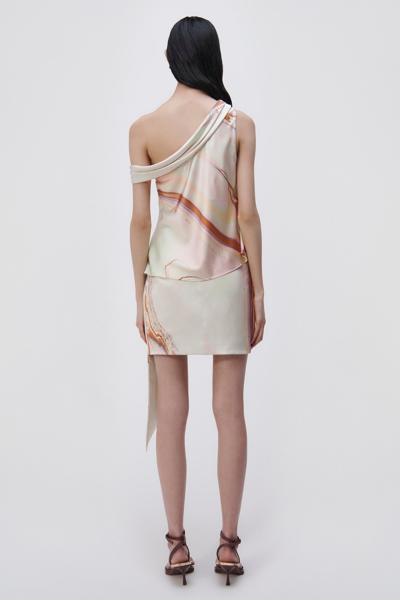 Mae Draped Mini Skirt